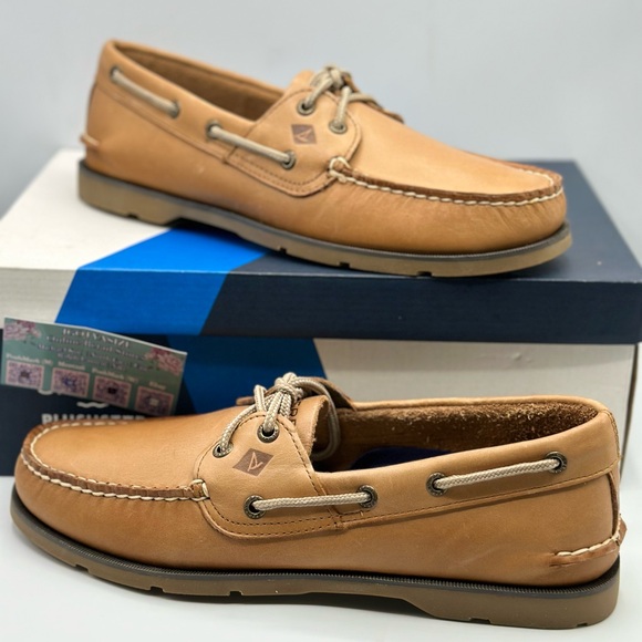 SPERRY TOP SIDER LEEWARD BOAT SHOE - Picture 8 of 9